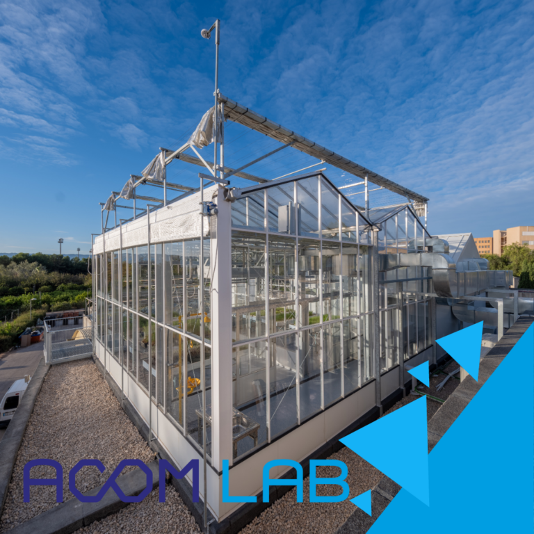 Invernadero de investigación UMU por ACOM Lab